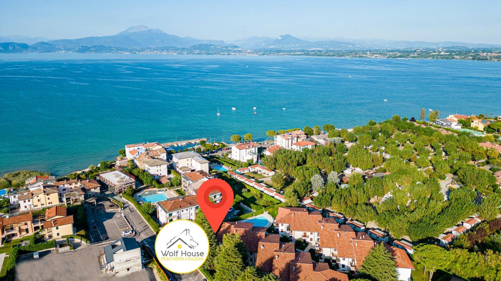 Wolf House - Peschiera Holiday - Jacuzzi Privata 페스키에라델가르다 외부 사진